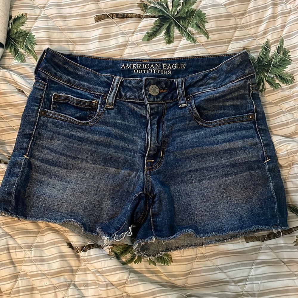 Lightly worn American eagle jean shorts